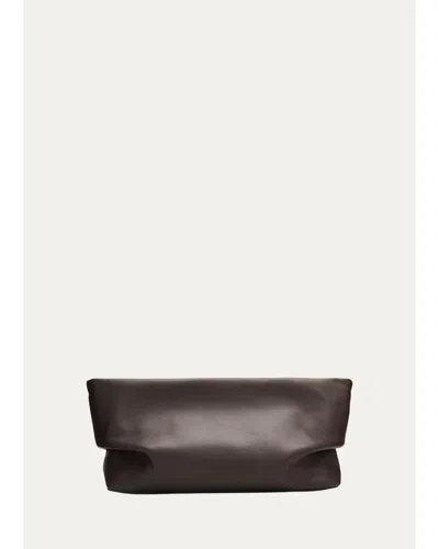 Aesther Ekme Nina Slouchy Clutch Bag In Tabacco