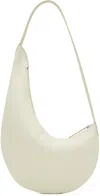 Aesther Ekme Off-white Lune Mini Bag In 217 Grain White