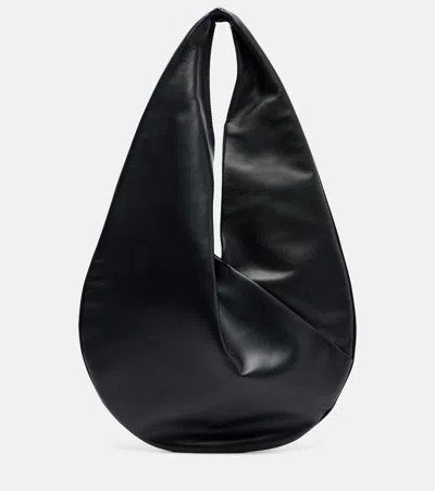 Aesther Ekme Ora Leather Shoulder Bag In Black