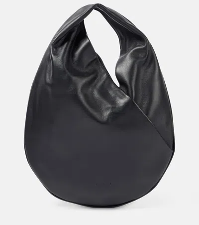 Aesther Ekme Schultertasche Ora Mini Aus Leder In Black