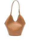 Aesther Ekme Phantom Bucket Bag In Tan