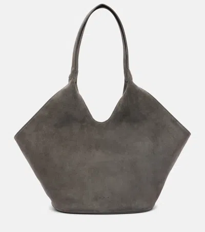 Aesther Ekme Phantom Large Suede Tote Bag In Gray