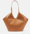 Aesther Ekme Phantom Leather Tote Bag In 229 Tan