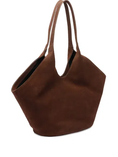 Aesther Ekme Phantom Suede Tote Bag In Brown
