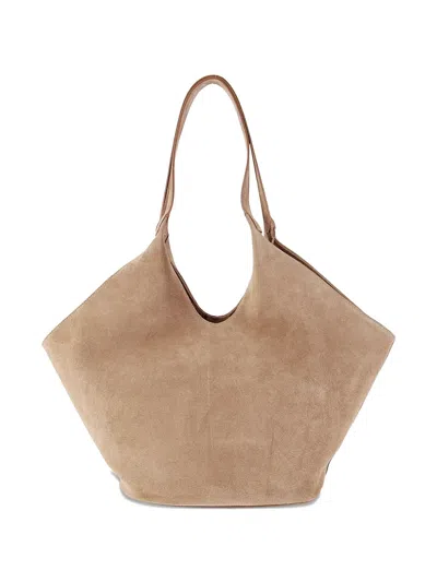 Aesther Ekme Phantom Suede Tote Bag In Neutral