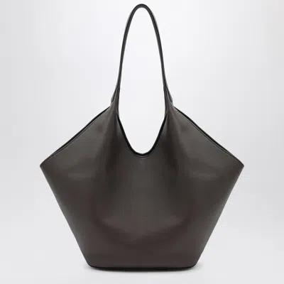 Aesther Ekme Phantom Tote In Hazelnut Leather In Black