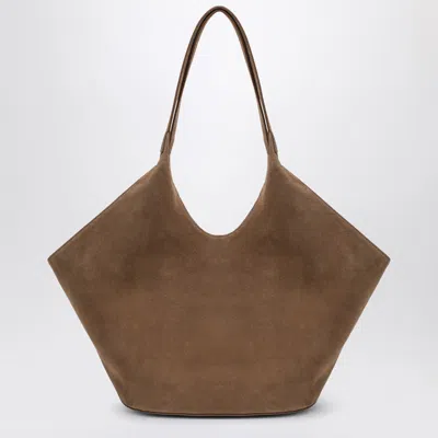 Aesther Ekme Phantom Tote In Suede Beige In Neutral