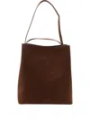 Aesther Ekme Cacao Colored Suede Bag In Brown