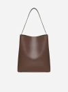 Aesther Ekme Sac Smooth Leather Tote Bag In Brunette