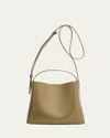 Aesther Ekme Sac Mini Smooth Leather Crossbody Bag In 183 Travertine