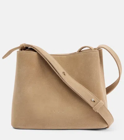 Aesther Ekme Sac Mini Suede Tote Bag In 182 Suede Sand