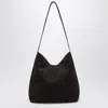 AESTHER EKME AESTHER EKME SAC SUPPLE BAG IN BROWN SUEDE