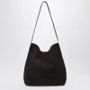 AESTHER EKME AESTHER EKME SAC SUPPLE BAG IN BROWN SUEDE