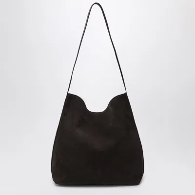 AESTHER EKME AESTHER EKME SAC SUPPLE BAG IN BROWN SUEDE