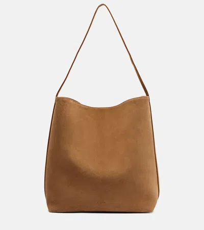 Aesther Ekme Sac Supple Large Suede Tote Bag In Sand