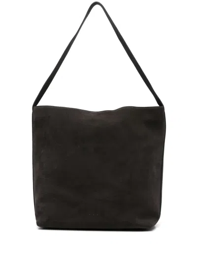 Aesther Ekme Sac Supple Tote Bag In Suede Coffee