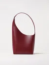 Aesther Ekme Demi Lune Shoulder Bag Bordeaux In Burgundy
