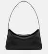 Aesther Ekme Soft Baguette Leather Shoulder Bag In Black