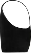 Aesther Ekme Ssense Exclusive Black Demi Lune Bag In 101suede Black