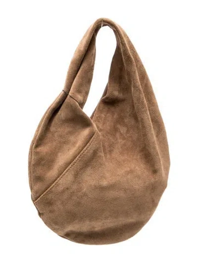 Pre-owned Aesther Ekme Suede Hobo W/ Tags In Brown