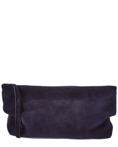 Aesther Ekme Suede Shoulder Bag In Blue