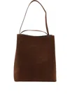 Aesther Ekme Cacao Colored Suede Bag In Brown