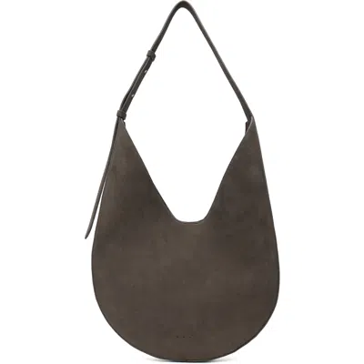 Aesther Ekme Taupe Calfskin Bag In 259 Suede Dark Taupe