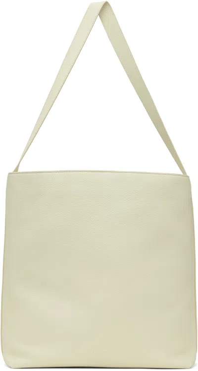 Aesther Ekme White Sac Supple Tote In 217 Grain White