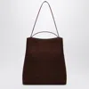 Aesther Ekme Cacao Colored Suede Bag In Brown