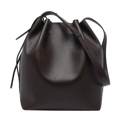 Aesther Ekme Women Large Marin Supple Bucket Bag In Brown