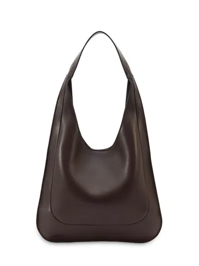 Aesther Ekme Women's Midi Leather Hobo Bag In Burgundy