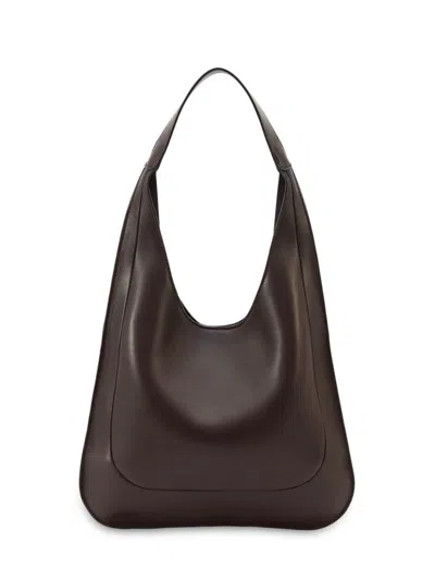 Aesther Ekme Women's Midi Leather Hobo Bag In Dark Coffee
