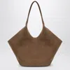 Aesther Ekme Phantom Tote In Suede Beige In Sand