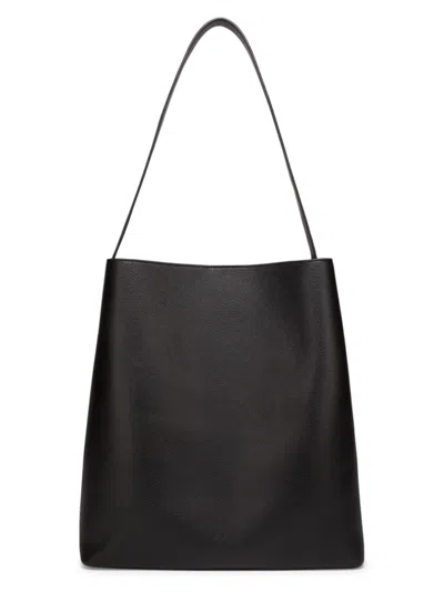 Aesther Ekme Women's Sac Leather Shoulder Bag In Grain Black