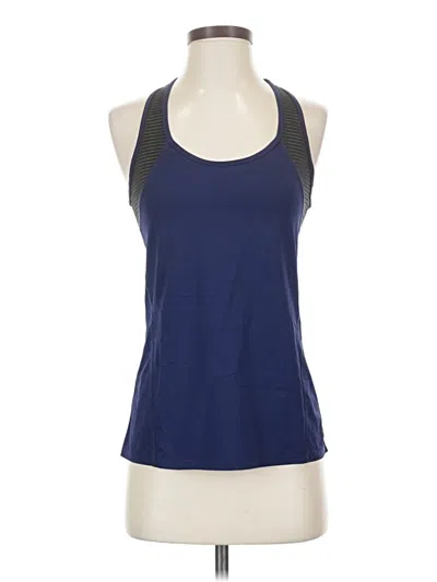 Pre-owned Aether Active Tank Top In Blue