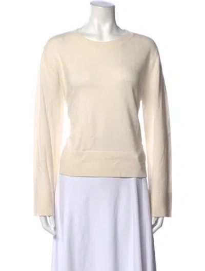 Pre-owned Aether Cashmere Crew Neck Sweater In Neutrals