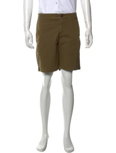 Pre-owned Aether Chino Shorts In Green