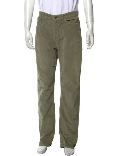 Pre-owned Aether Corduroy Pants In Green
