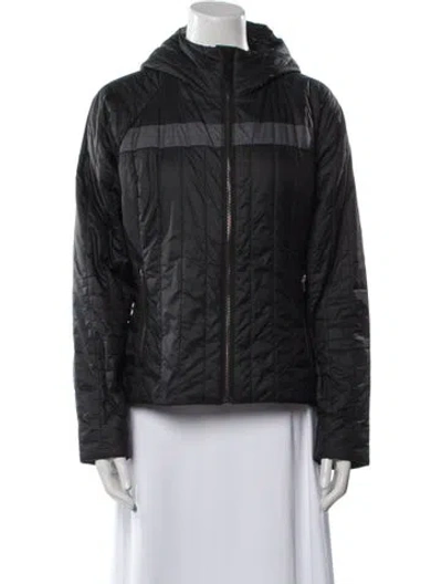 Pre-owned Aether Faux Fur Jacket In Gray