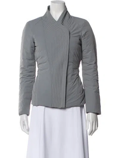 Pre-owned Aether Jacket In Gray
