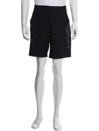 Pre-owned Aether Jogger Shorts In Black