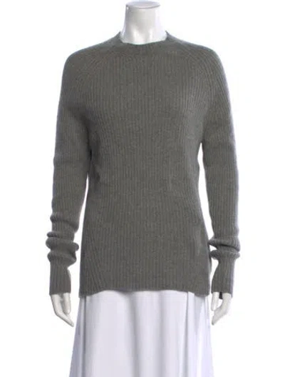 Pre-owned Aether Merino Wool Crew Neck Sweater In Gray