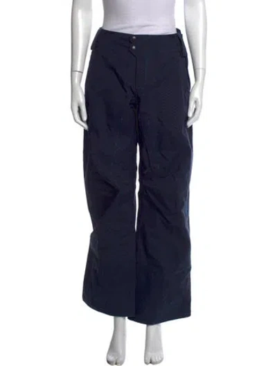 Pre-owned Aether Nylon Pants In Blue
