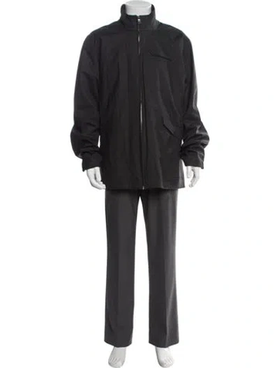 Pre-owned Aether Parka In Gray