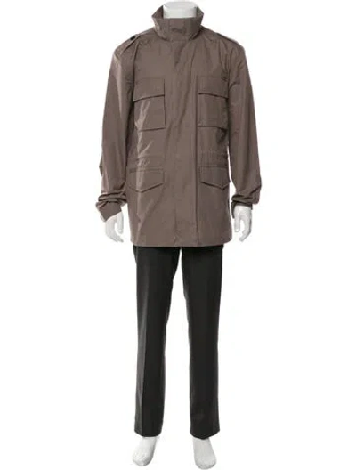 Pre-owned Aether Parka In Gray