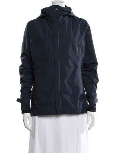 Pre-owned Aether Performance Coat In Blue