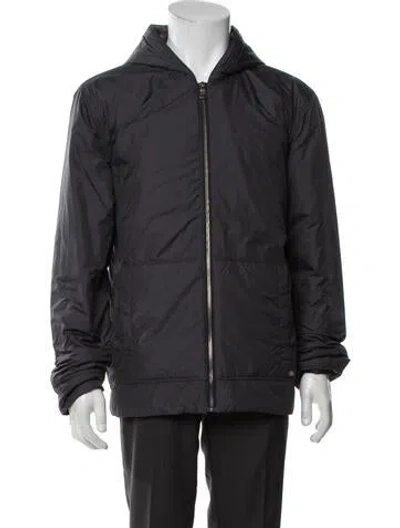 Pre-owned Aether Puffer Coat In Gray