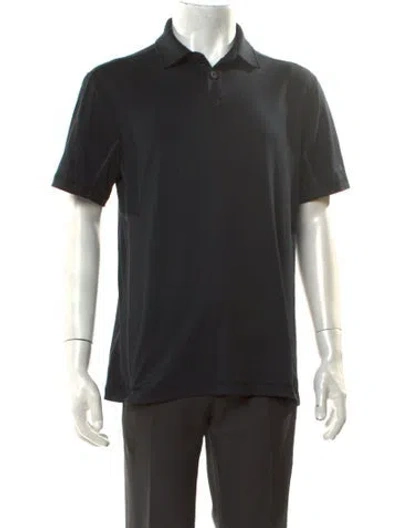 Pre-owned Aether Short Sleeve Shirt In Black