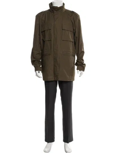 Pre-owned Aether Utility Jacket In Green