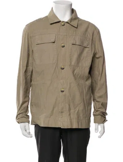 Pre-owned Aether Utility Jacket In Neutral